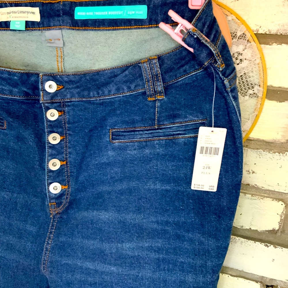 Anthropologie plus size jeans new with tags